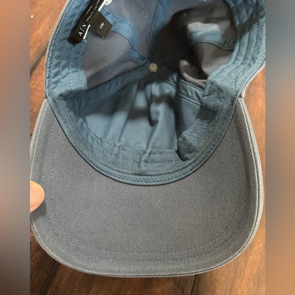Armani Exchange Men's Cap Hat- light blue - Picture 5 of 5